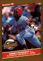 1986 Donruss Highlights #7 Kirby Puckett