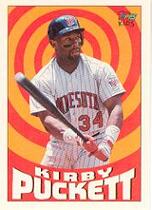 1992 Topps Kids #109 Kirby Puckett