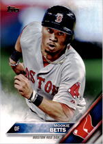 2016 Topps Base Set #84 Mookie Betts