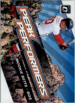 2019 Donruss Optic Peak Performers #PP-3 Mookie Betts