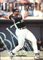 1995 Leaf Limited Bat Patrol #1 Frank Thomas