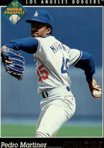 1993 Pinnacle Base Set #259 Pedro Martinez