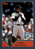 2003 Topps Opening Day #102 Pedro Martinez