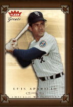 2004 Fleer Greats of the Game Series 2 #86 Luis Aparicio