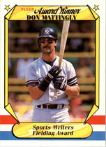 1987 Fleer Award Winners #24 Don Mattingly