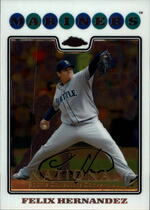 2008 Topps Chrome #23 Felix Hernandez