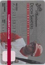 1995 Studio Platinum Series #20 Deion Sanders