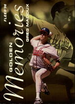 1996 Fleer Golden Memories #3 Greg Maddux