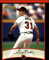 2001 Bowman Base Set #16 Greg Maddux
