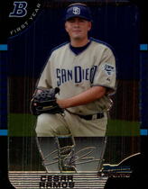2005 Bowman Chrome Draft #BDP65 Cesar Ramos