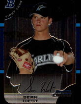 2005 Bowman Chrome Draft #BDP74 Sean West