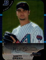 2005 Bowman Chrome Draft #BDP87 Matt Green