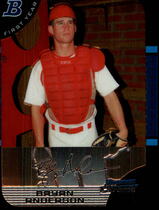 2005 Bowman Chrome Draft #BDP98 Bryan Anderson
