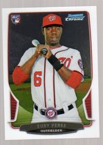 2013 Bowman Chrome #64 Eury Perez