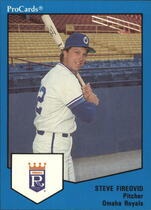 1989 ProCards Omaha Royals #1718 Steve Fireovid