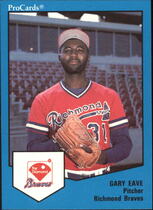 1989 ProCards Richmond Braves #828 Gary Eave
