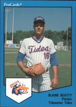 1989 ProCards Tidewater Tides #1964 Blaine Beatty