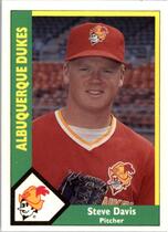 1990 CMC Albuquerque Dukes #4 Steve Davis