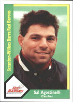 1990 CMC Scranton Red Barons #11 Sal Agostinelli