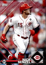 2020 Topps Stickers #109 Nick Senzel|Yadier Molina