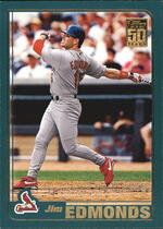 2001 Topps Base Set #702 Jim Edmonds