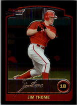 2003 Bowman Chrome #130 Jim Thome