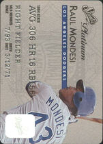 1995 Studio Platinum Series #19 Raul Mondesi