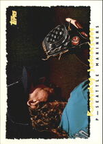 1995 Topps Cyberstats #116 Randy Johnson