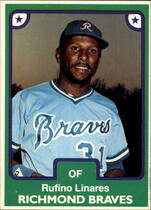 1984 TCMA Richmond Braves #2 Rufino Linares