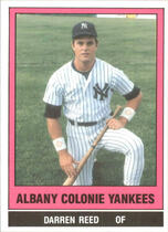 1986 TCMA Albany-Colonie Yankees #23 Darren Reed