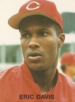 1987 Action SuperStars #61 Eric Davis