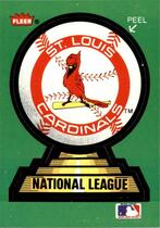1988 Fleer Team Logo Stickers #7 Cardinals