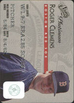 1995 Studio Platinum Series #16 Roger Clemens