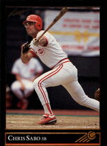 1992 Leaf Gold Previews #3 Chris Sabo