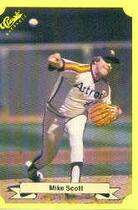 1987 Classic Yellow #123 Mike Scott