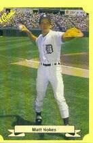 1987 Classic Yellow #129 Matt Nokes