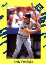 1990 Classic Yellow #T30 Andy Van Slyke