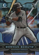 2015 Bowman Chrome Draft Scouts Fantasy Impact #BSI-TA Tim Anderson
