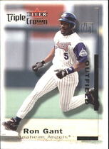 2001 Fleer Triple Crown #101 Ron Gant