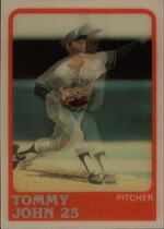 1988 Sportflics Base Set #122 Tommy John