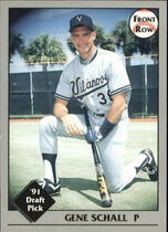 1991 Front Row Draft Picks #6 Gene Schall