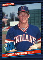 1986 Donruss Base Set #29 Cory Snyder