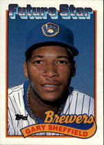 1989 Topps Base Set #343 Gary Sheffield