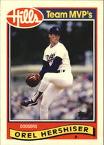 1989 Topps Hills Team MVPs #17 Orel Hershiser