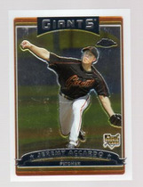 2006 Topps Chrome #296 Jeremy Accardo