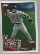 2010 Topps Chrome #205 Ian Desmond