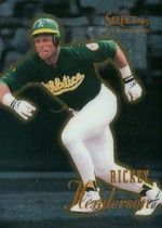 1995 Pinnacle Select Certified #41 Rickey Henderson