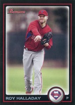2010 Bowman Base Set #160 Roy Halladay