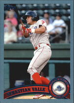 2011 Topps Pro Debut #158 Sebastian Valle