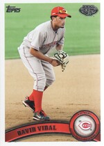 2011 Topps Pro Debut #280 David Vidal